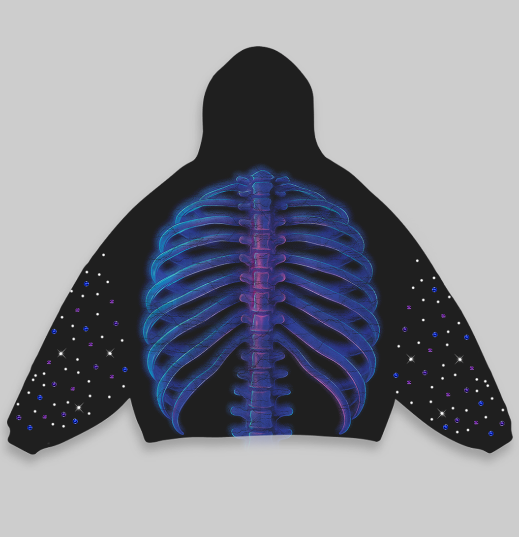 RESURRECTED BLACK HOODIE