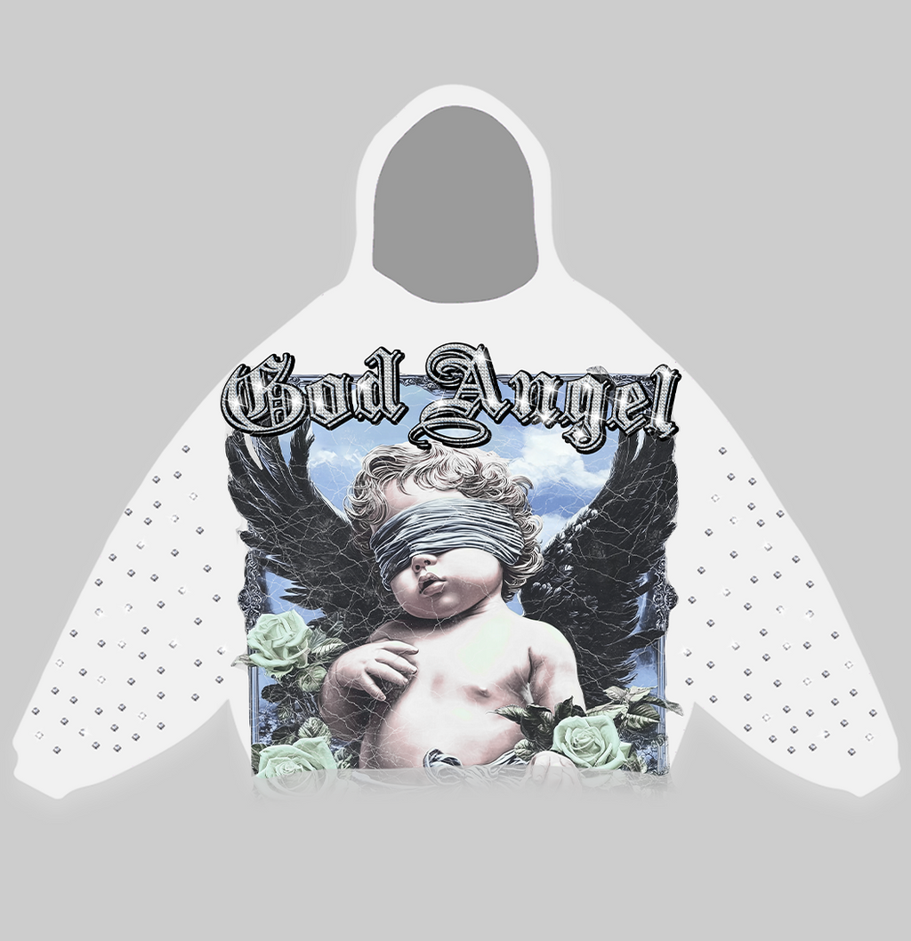 GOD ANGEL White HOODIE