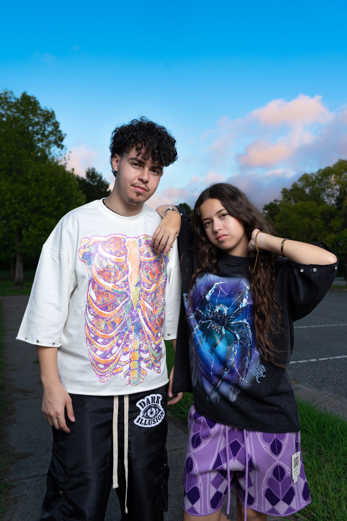 Oxygreen - Inner Prism Crop Tee