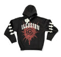 Illusion Hoodie Black Cut & Sew