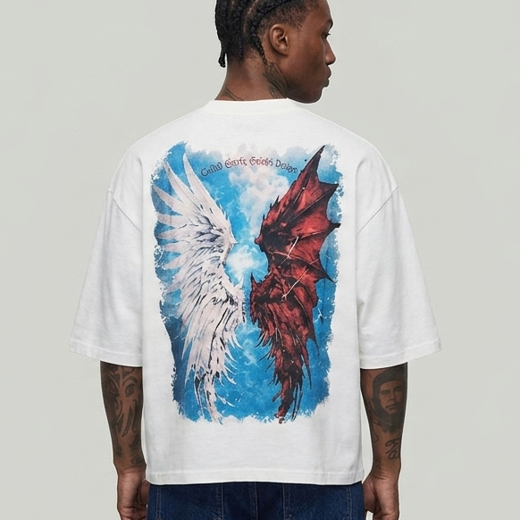Divided - Off White Tee