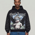 GOD ANGEL BLACK HOODIE