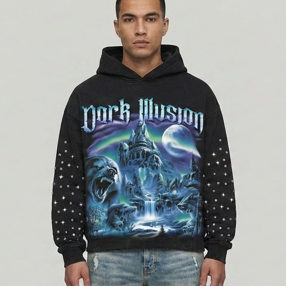 TRUST IN YOUR VISION BLACK HOODIE